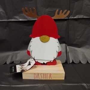 Rae Dunn Reindeer Gnome
